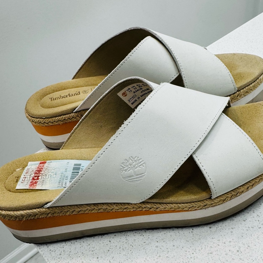 Timberland Women's Cream Sandals
